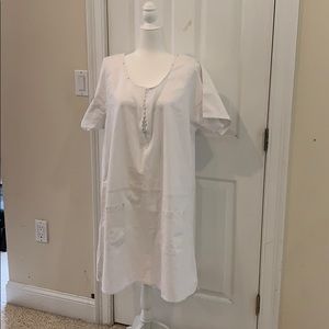 White Beach Cover Up